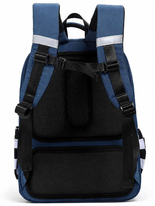Lyc Sac Skate Schulranzen Rucksack Grundschule Blau 29,5l 30 x 15 x 42cm