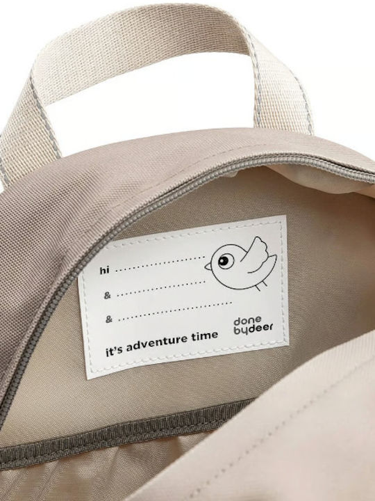 Done by Deer Schulranzen Rucksack Grundschule Beige 13l