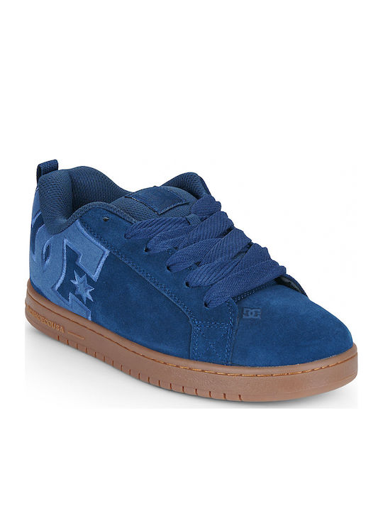 DC Court Graffik Sneakers Navy Μπλε DC Court Graffik Sneakers Navy Μπλε