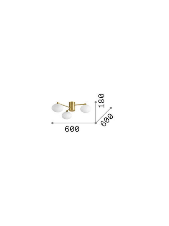 Ideal Lux Deckenleuchte 60cm Ideal Lux Deckenleuchte 60cm