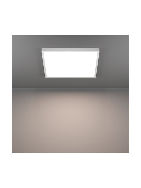 Eglo Fueva Mount Ceiling Light Bathroom 39cm with Integrated LED