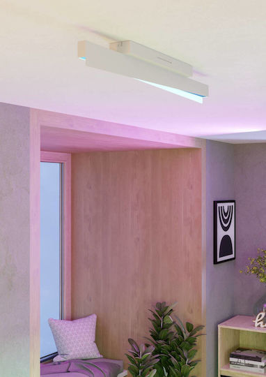 Eglo Bolognano Ceiling Light 76cm Grey with Integrated LED