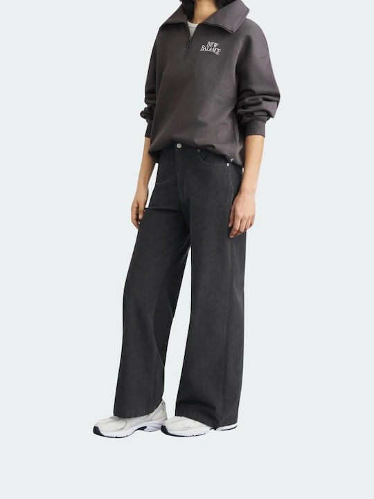 Women's Sweatshirt French Terry Black