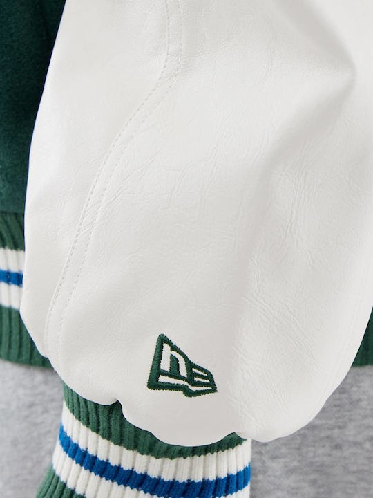MLB Collegiate Jacket Green