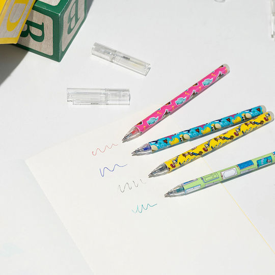 Grupo Erik Pixar Ballpoint Pens 4 Pieces