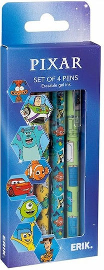 Grupo Erik Pixar Ballpoint Pens 4 Pieces