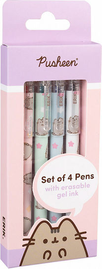 Grupo Erik Pusheen Στυλό Ballpoint 4τμχ