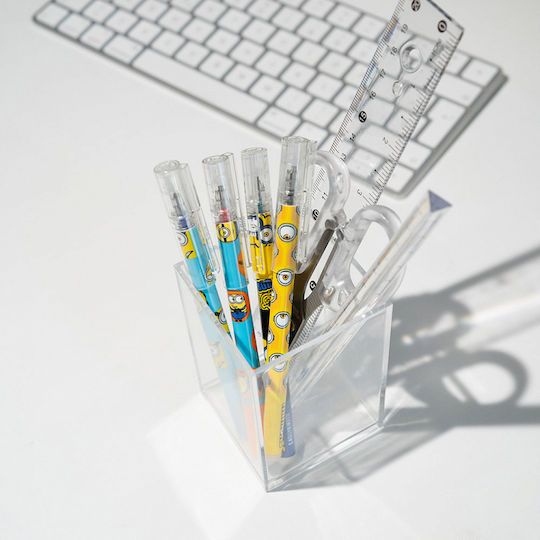 Grupo Erik Minions Στυλό Ballpoint 4τμχ (Διάφορα Χρώματα)