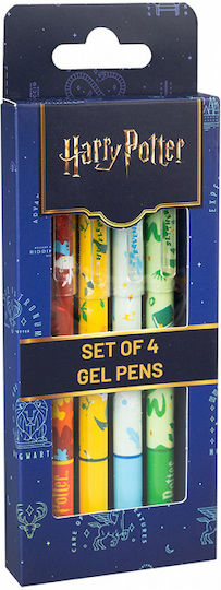 Grupo Erik Harry Potter Στυλό Ballpoint 4τμχ (Διάφορα Χρώματα)