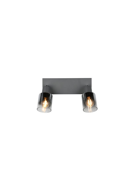 Trio Lighting Таванно осветление 27бр Сив с Фасунга E14