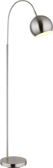Globo Lighting Benno Подова Лампа В150xД24см. с Цокъл за Крушка E27 Сребрист