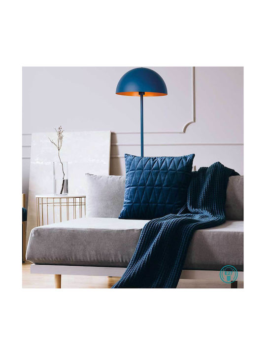 Lucide Lightning Siemon Floor Lamp H160xW35cm. with Socket for Bulb E27 Blue