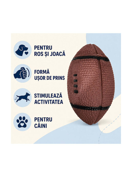 Μπάλα Παιχνίδι Σκύλου Μασητική Small Καφέ 1τμχ