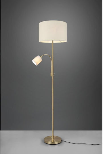 Trio Lighting Hotel Φωτιστικό Δαπέδου Υ170xΜ40εκ. με Ντουί για Λαμπτήρα E27 Λευκό