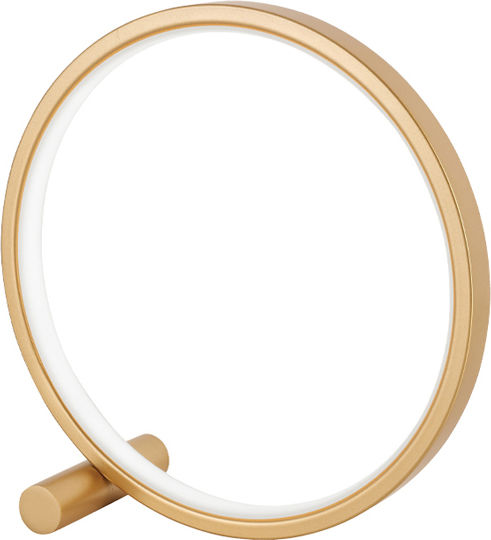 Viokef Circle LED Floor Lamp H89.5xW89.5cm. with Warm White Light 1575lm Black
