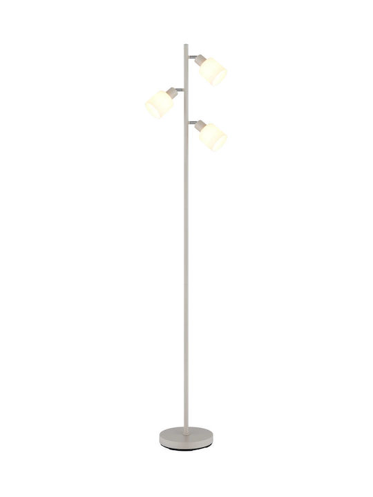 Globo Lighting Floor Lamp Height 161cm Beige Globo Lighting Floor Lamp Height 161cm Beige