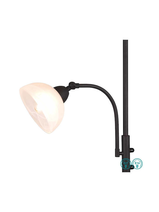 Trio Lighting Country Stehleuchte H180xB46cm. mit Fassung für Lampe E27 Weiß
