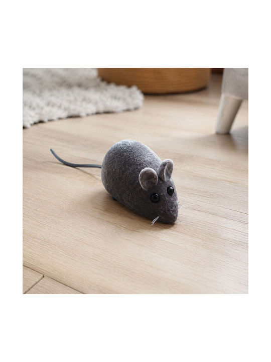 Katzenspielzeug Maus Geräusch Grau