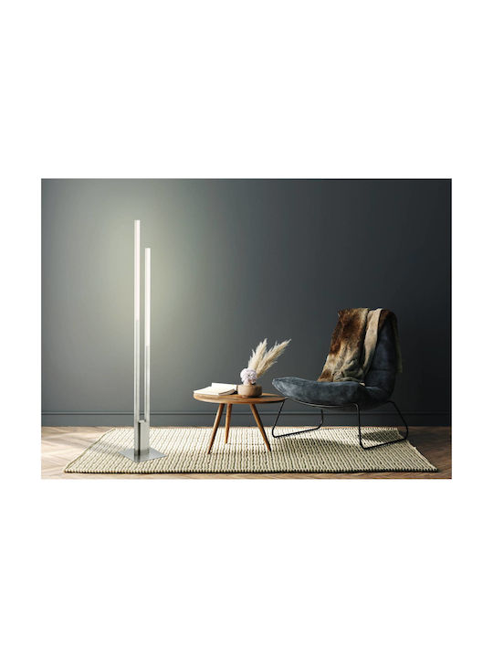 Eglo Fraioli Lampa de podea LED Î175.5xL28cm. cu Lumină RGBW Argintiu