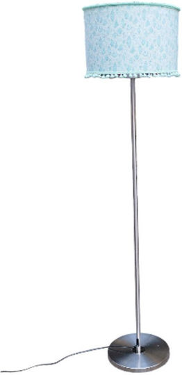Oxygen Soft Green Floor Lamp H155xW1.55cm. with Socket for Bulb E27 Green