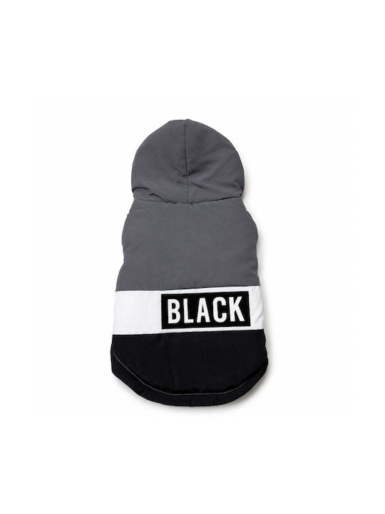 Hoodie Small Dogs Black Model Gray-black Hoodie Small Dogs Black Model Gray-black
