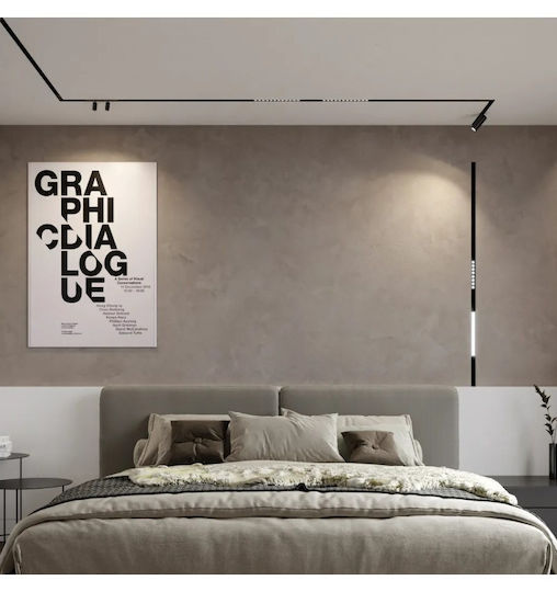 Ideal Lux LED Комерсиално Линейно Осветление Светило Таван 19W Топло бяло IP20