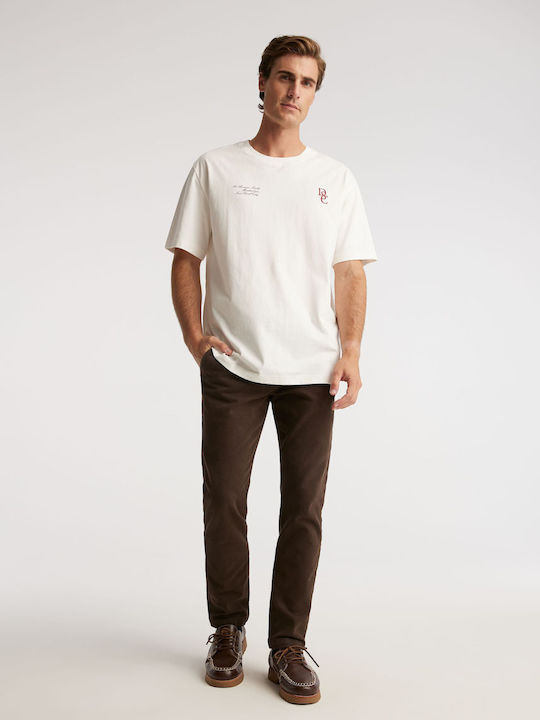 HER Log Tricou Alb