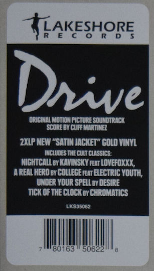 Cliff Martinez Drive Original Motion Picture Soundtrack Vinyl
