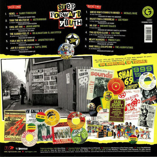 Various Step Forward Youth Roots Masters From "punky Reggae Party" Vinyl