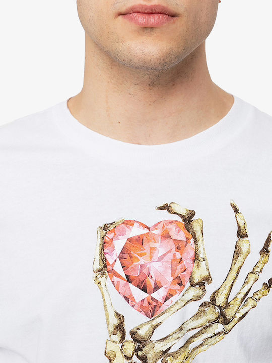 Men's T-Shirt Stamped White