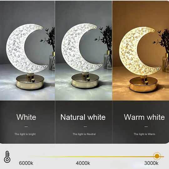Andowl Qd003y Lustră Decorativă Lumină de Lună Auriu