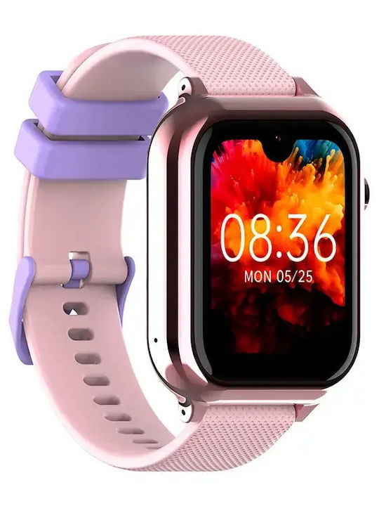 Nubki Детски Smartwatch с GPS и Камера Розов