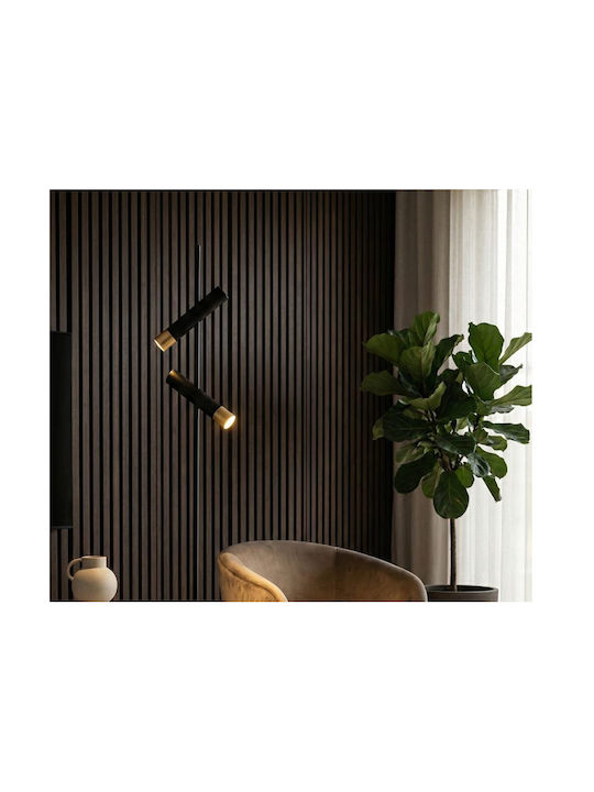 Luma LED Floor Lamp H150cm with Warm White Light 240lm Black