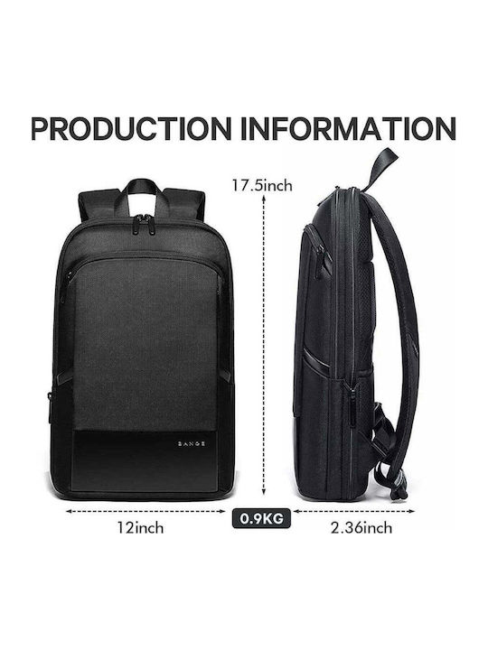 Bange 77115 Τσάντα Πλάτης για Laptop 15.6" σε Μαύρο χρώμα
