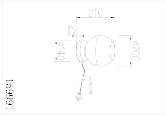 Globo Lighting Dekoratives Tischlampe
