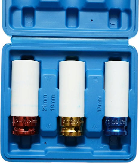 Breckner Long Sockets With 1/2" Frame Host Set 3 Pieces