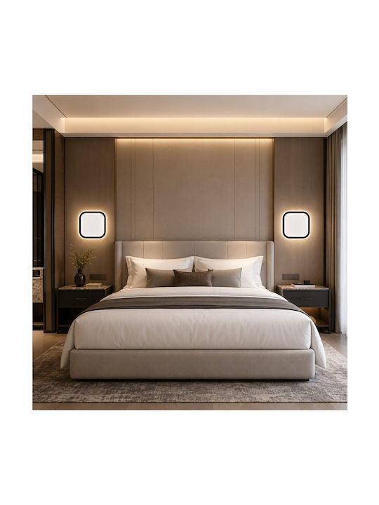 VenCore LED стенен осветител Черен 21x5см. VenCore LED стенен осветител Черен 21x5см.