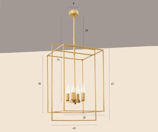 Luma Pendant Light Gold