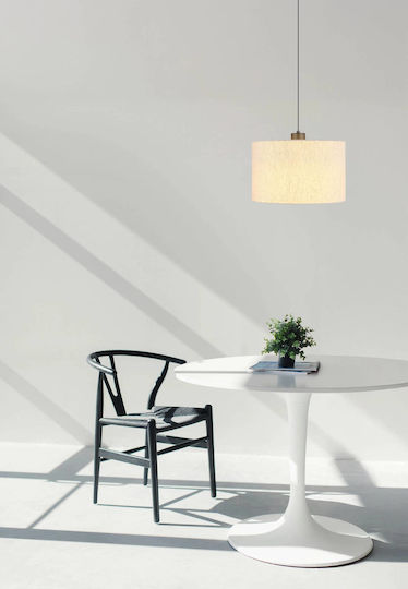 Globo Lighting Κρεμαστό Φωτιστικό Γκρι