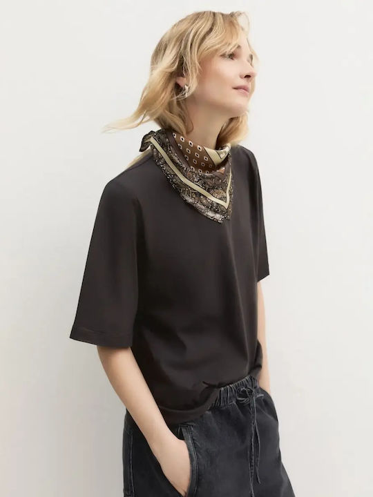 Women's T-shirt Dark Brown
