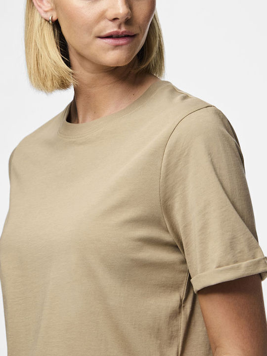 Γυναικείο T-shirt Καφε