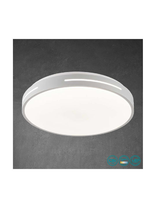 Viokef Таванно осветление 38бр Бяла с Вграден LED