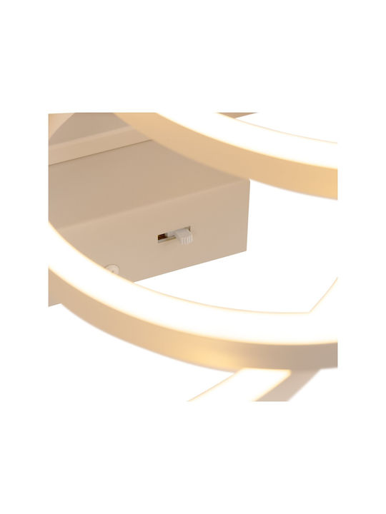 Lucide Lightning Nicola Deckenleuchte montieren 132cm Weiße mit Integrierte LED