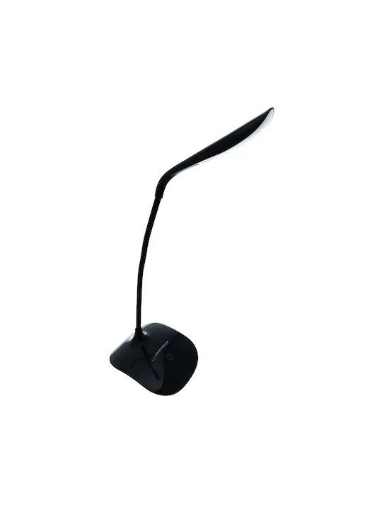 Esperanza Acrux LED Lumină de Birou cu Braț Flexibil în Culoarea Negru