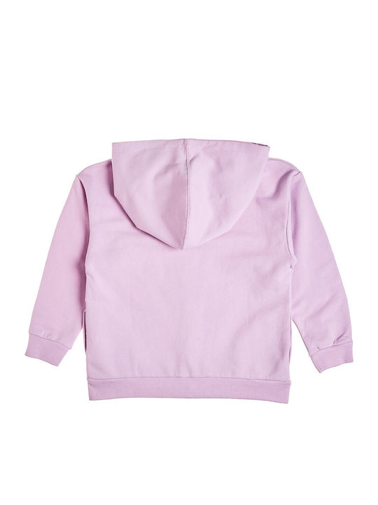 Kids Sweatpants Set With Jacket Lilac