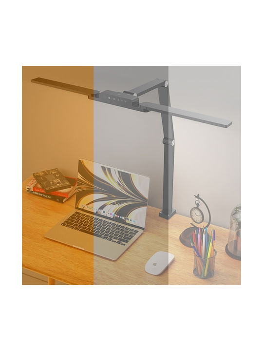 Wozinsky LED Bürobeleuchtung und Clip in Schwarz Farbe