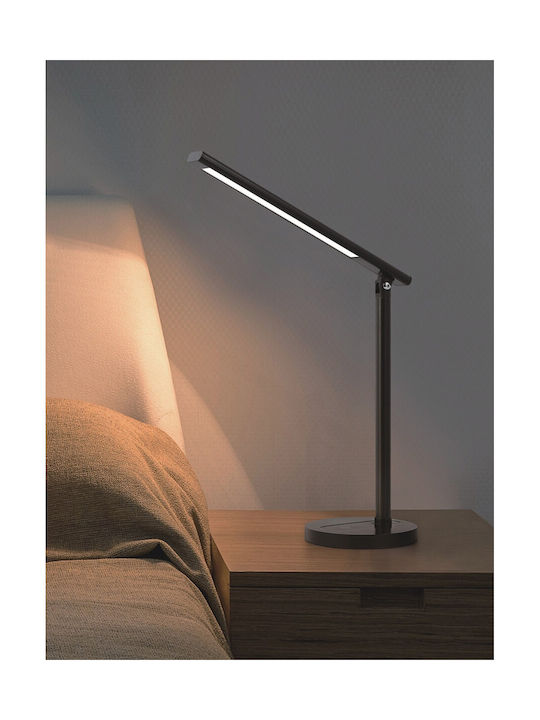 VK Lighting LED Office Lamp Foldable in Black Color