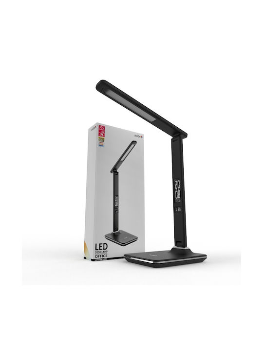 Avide ABLDL-OLC-6W-BL LED Schreibtischlampe faltbar in Schwarz Farbe