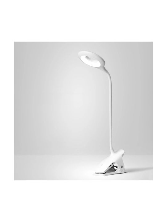 Wozinsky Wiederaufladbar LED Schreibtischlampe in Weiß Farbe