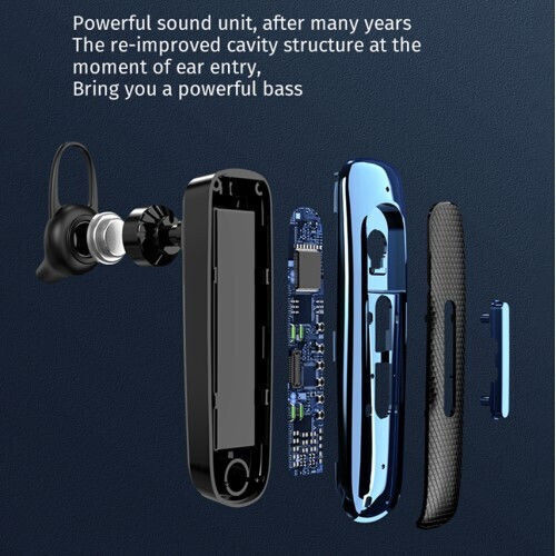 E1 Earbud Bluetooth Handsfree Cască Rose Gold
